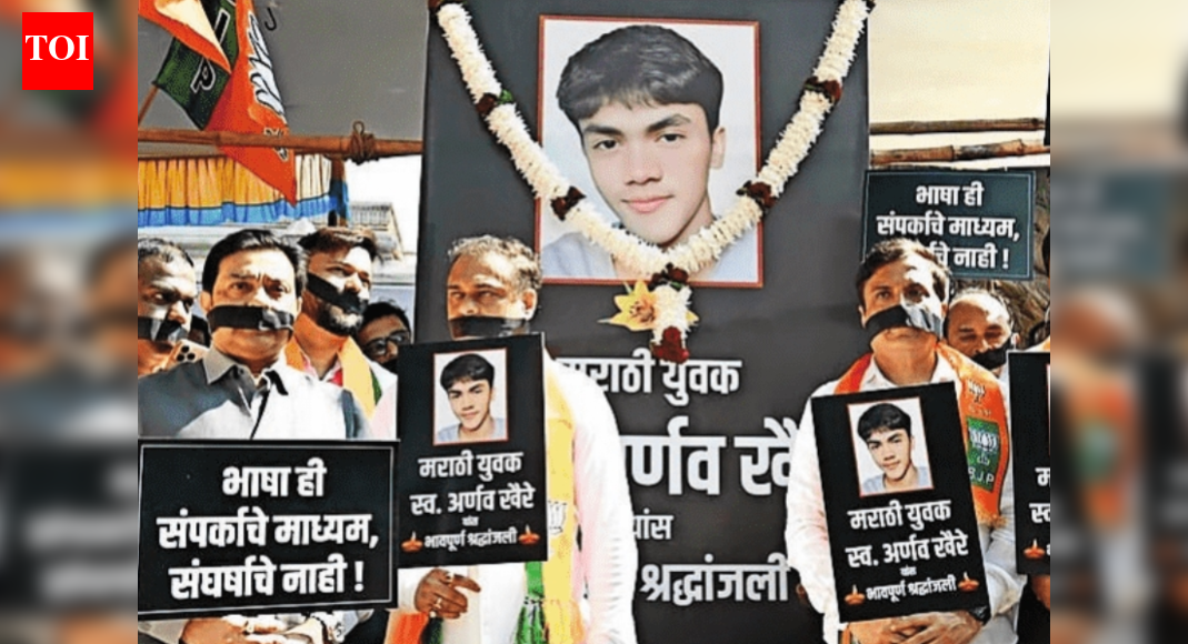 Student’s suicide: BJP, Cong spar over ‘divisive politics’; language row intensifies | Thane News