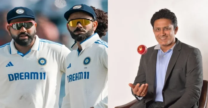 Anil Kumble criticises senior batters for India’s struggles in Tests at home