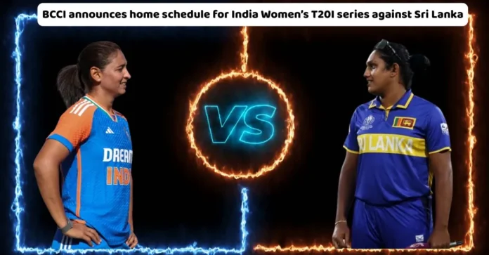 BCCI announces home schedule for Women’s T20I series between India and Sri Lanka