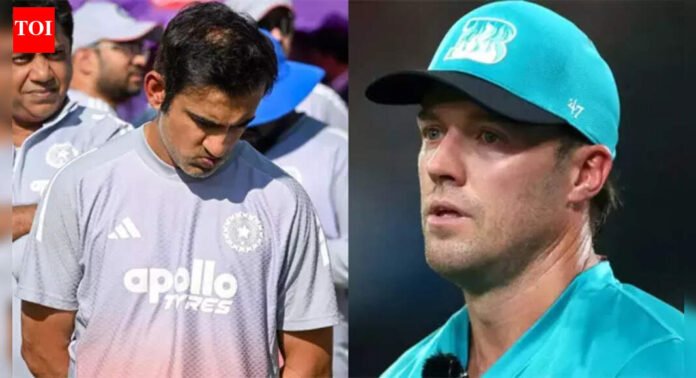 'Emotional coach is not a good thing': AB de Villiers' explosive verdict on Gautam Gambhir after India's 2-0 whitewash | Cricket News