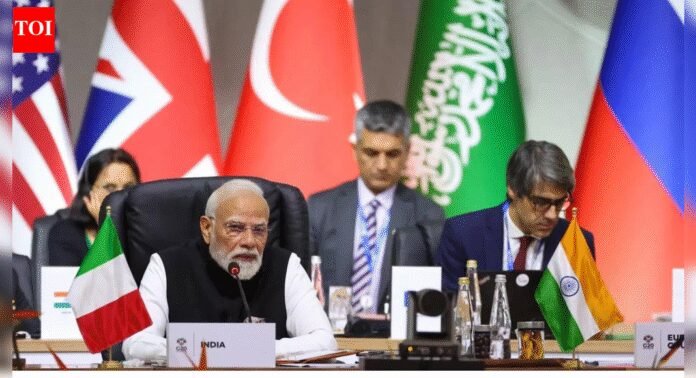 G20 summit: PM Modi calls for global fight against drug-terror nexus | India News