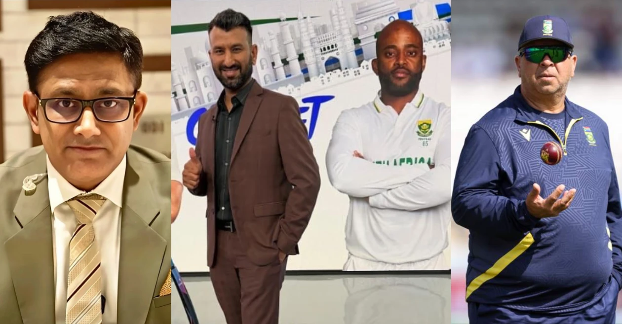 IND vs SA: Anil Kumble and Cheteshwar Pujara respond to South Africa coach’s controversial remark