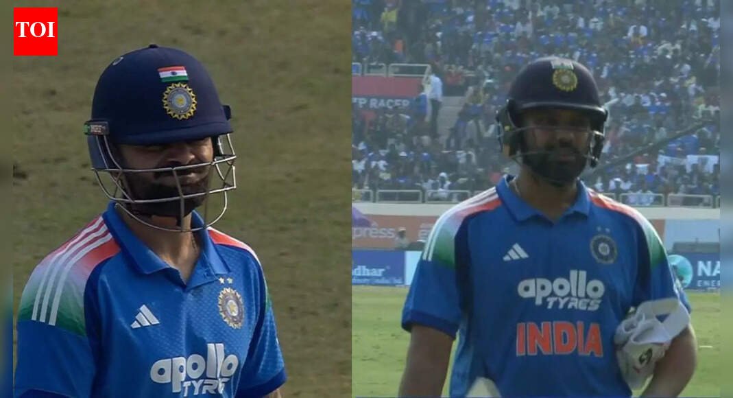 IND vs SA: Virat Kohli says no, Rohit Sharma walks: DRS moment steals spotlight during IND vs SA 1st ODI | Cricket News
