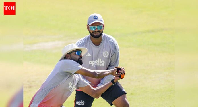 'In good company': Rishabh Pant sends message ahead of crucial Guwahati Test, shares pictures with Team India teammates | Cricket News