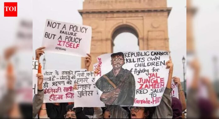 India Gate protest: Two-day police custody for four accused; student alleges sexual harassment by male police officers | India News