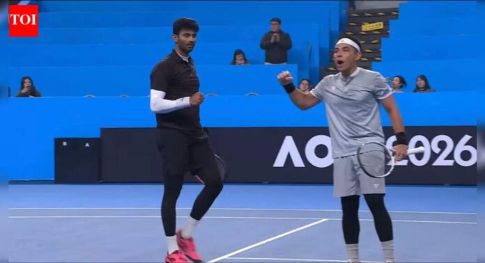 Indian tennis player Niki Kaliyanda Poonacha qualifies for 2026 Australian Open men's doubles after winning Asia-Pacific Wildcard Playoff | Cricket News