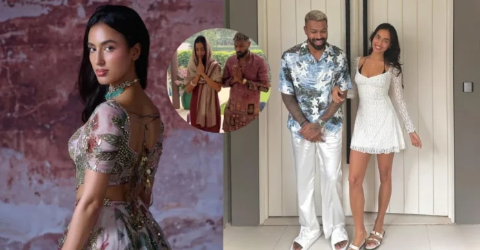 India’s ace all-rounder Hardik Pandya performs traditional puja with girlfriend Maheika Sharma