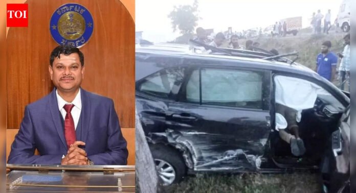 Karnataka road crash: Sr IAS officer Mahantesh Bilagi among 3 dead in Kalaburagi | Bengaluru News