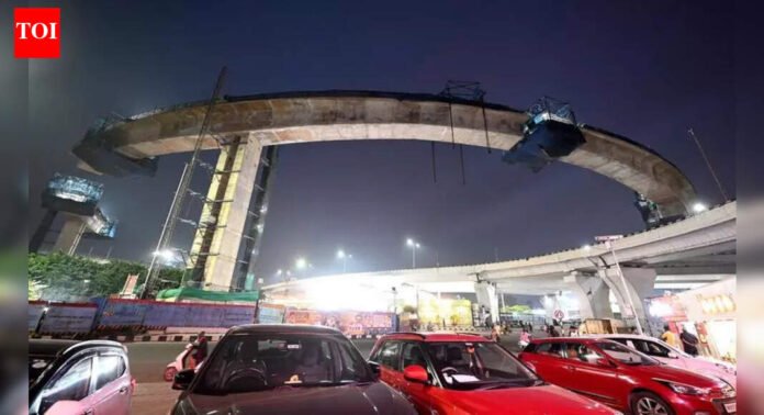 Metro rail’s sharpest swerve yet: 413m span glides over Kathipara | Chennai News