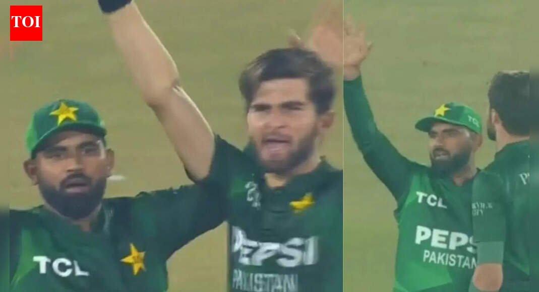 Pakistan players mock umpire after taking wicket vs Sri Lanka - watch | Cricket News