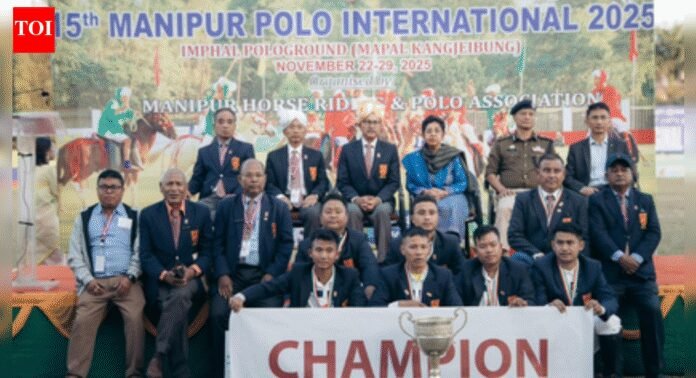 Sangai Festival 2025: India B (Manipur) beats Colombia 8-5 to win the 15th Manipur Polo International Tournament | India News