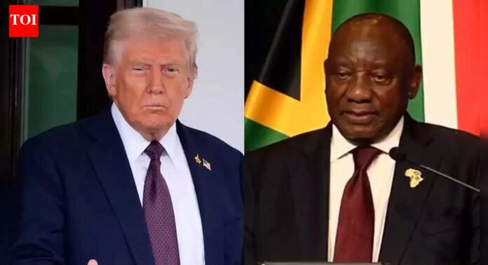 South Africa fires back as Trump torches it over 'white genocide' and threatens G-20 ban