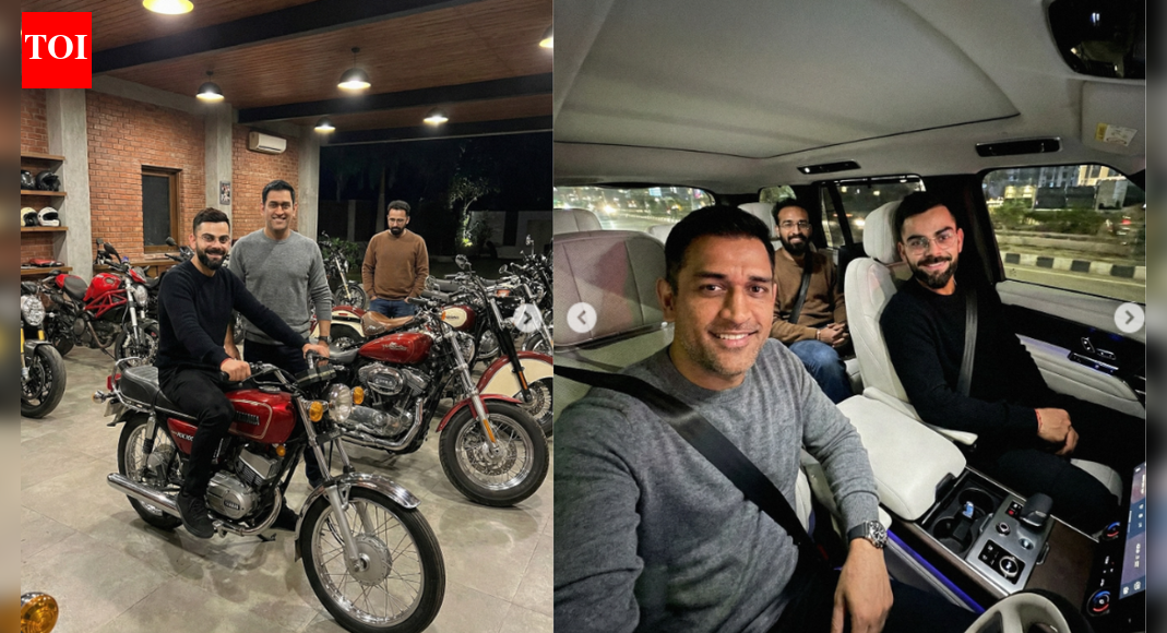 Viral or fake? The truth behind Virat Kohli posing on MS Dhoni’s RX 100 bike pose | Cricket News