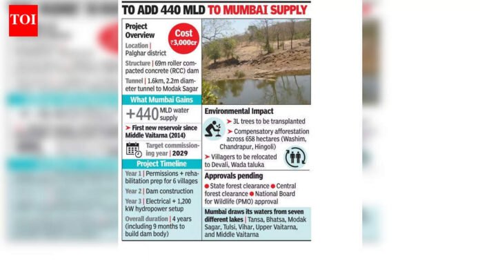 10 years on, 3,000cr tender issued for Palghar Gargai dam, tunnel | Mumbai News