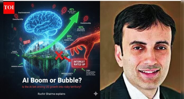 AI boom or bubble? Is the AI bet driving US growth into risky territory; Ruchir Sharma explains
