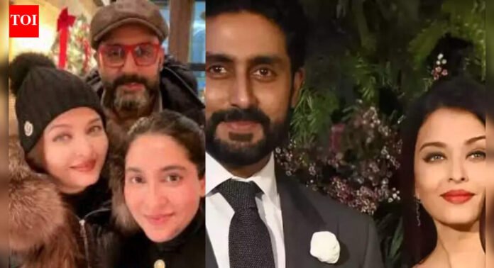 After Ranveer Singh and Deepika Padukone, Aishwarya Rai and Abhishek Bachchan were spotted in New York; the couple enjoyed a quiet winter break | Hindi Movie News