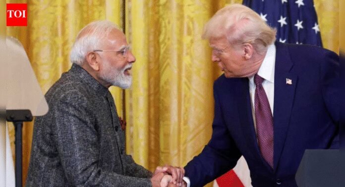 Amid trade deal push, PM, Trump get on call | India News