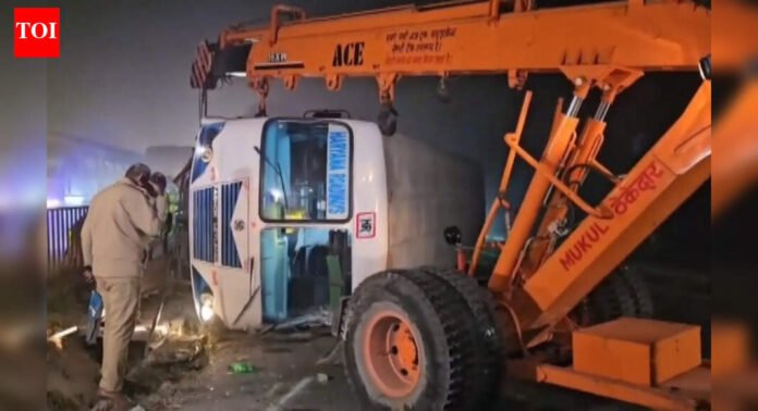 Anil Vij orders probe into roadways bus accident in Karnal; advisory on Fog Speed Limit reiterated | India News