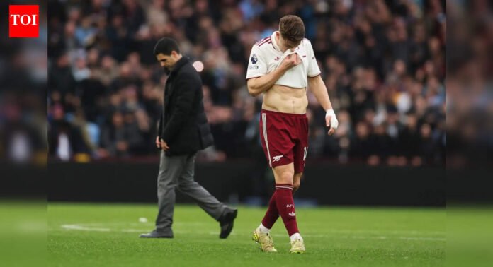 Arsenal's Premier League title charge suffers massive dent as Aston Villa end their 18-match unbeaten run | Football News