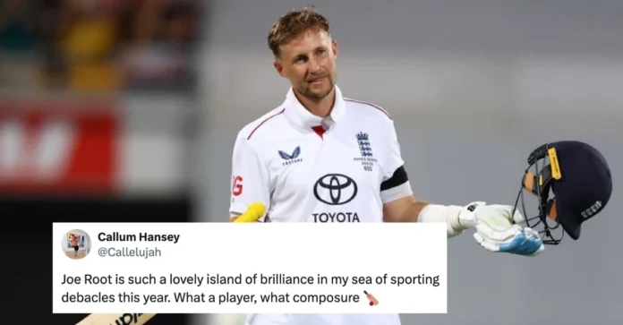 Ashes 2025-26: Fans go wild as Joe Root smashes maiden Test ton on Australian soil