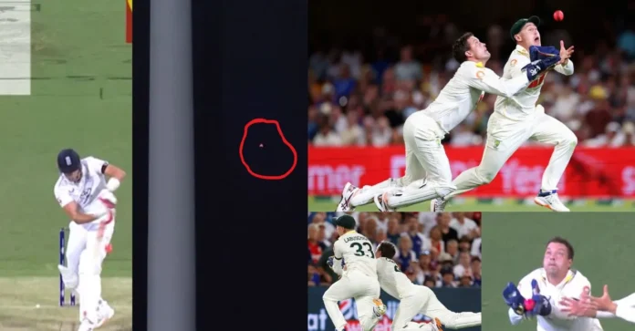 Ashes 2025-26 [WATCH]: Alex Carey grabs a brilliant catch while running backwards to remove Gus Atkinson on Day 1 of the Pink-Ball Test