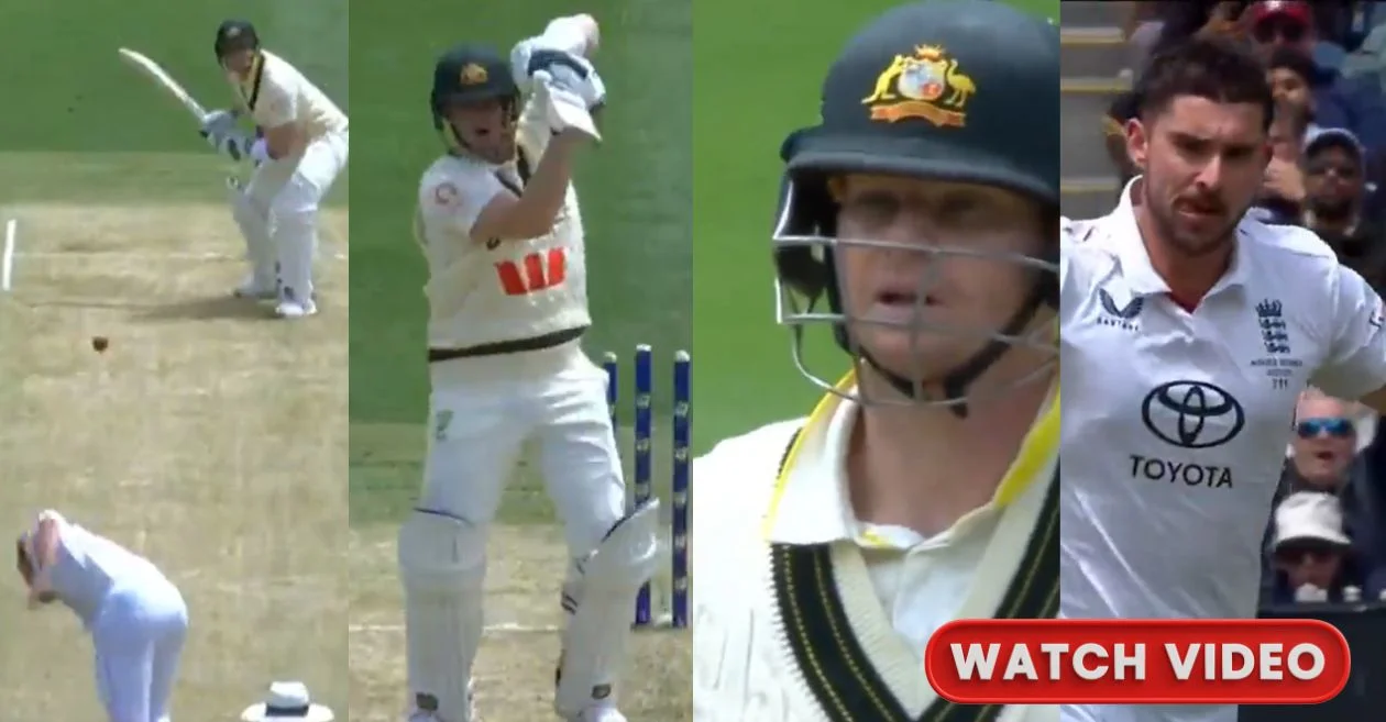 Ashes 2025-26 [WATCH]: Josh Tongue stuns Steve Smith with unplayable delivery on Day 1 of Boxing Day Test