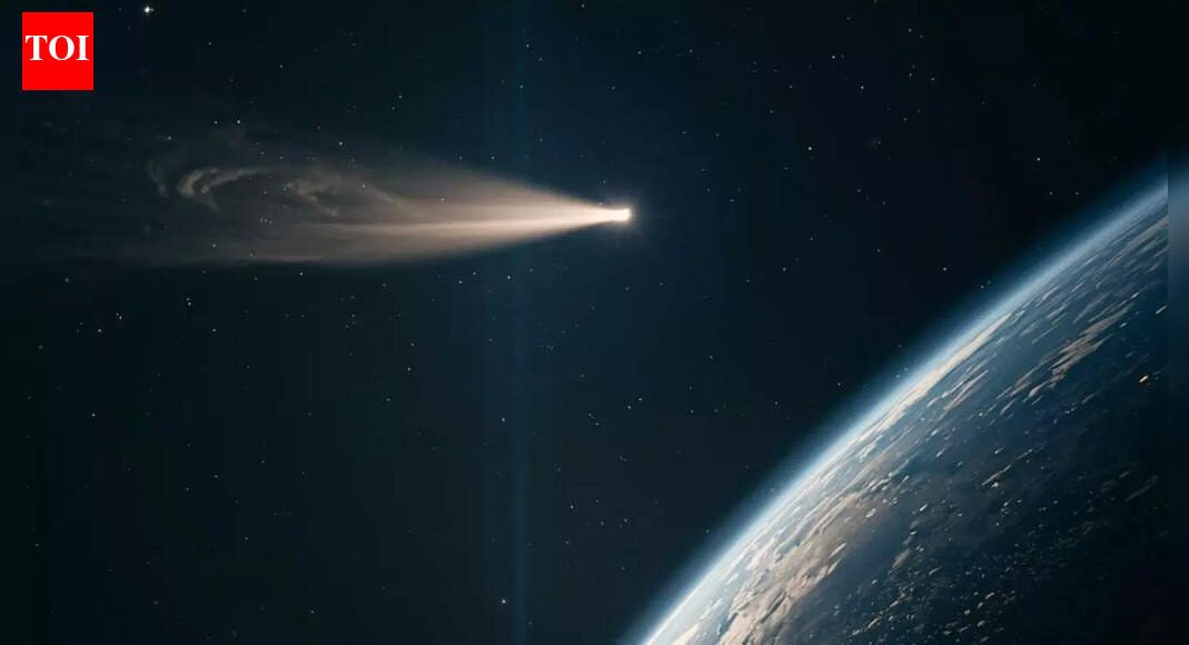 Astronomers spot wobbling jets on rare interstellar comet 3I/ATLAS |