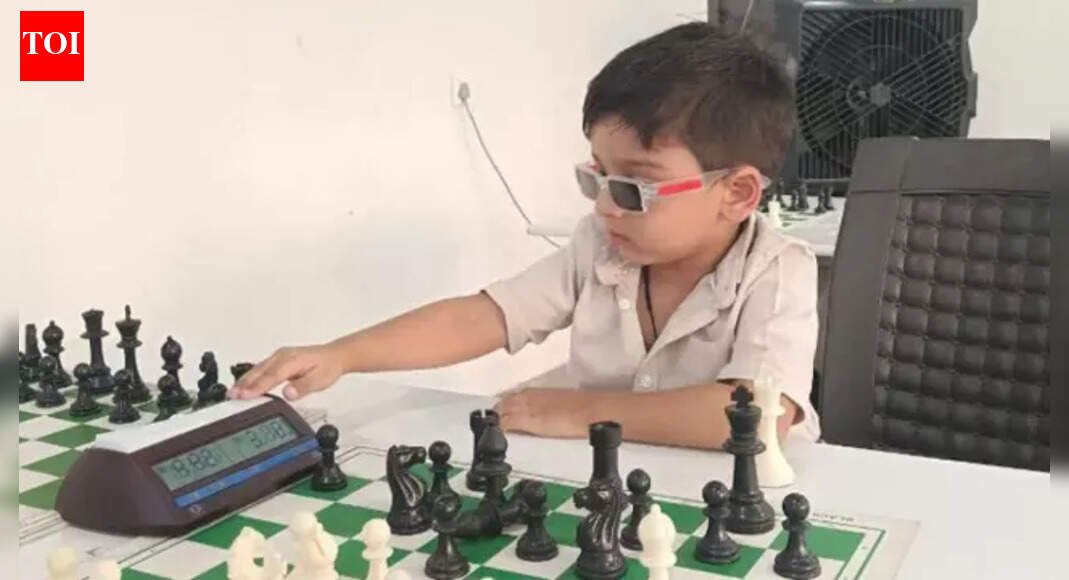 At just 3 years old, Sarvagya Kushwaha becomes world’s youngest FIDE-rated chess player | Chess News