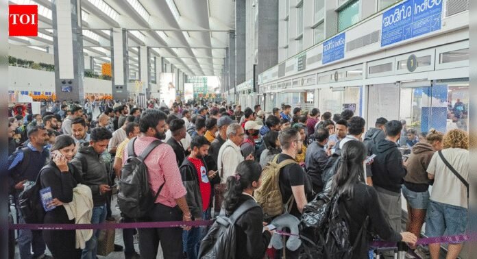 Bengaluru airport outrage: Passengers fume as KIA’s compel them to trek 800 meters for cabs; flyers irked by kerbside clampdown | Bengaluru News