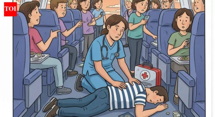 Bengaluru doctor revives US passenger in mid-air medical emergency | Bengaluru News