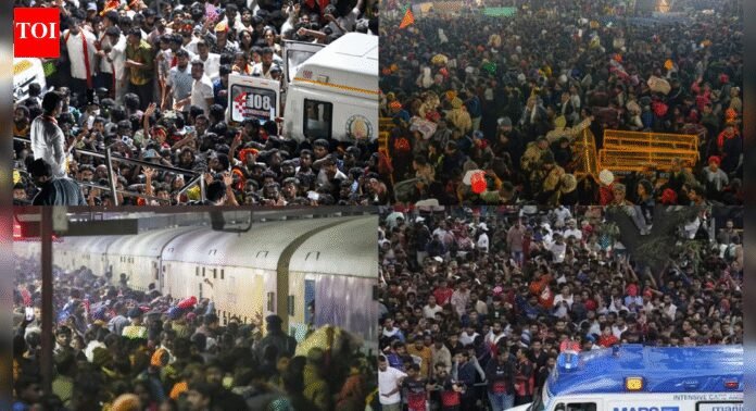 Chaos, screams and collapse: 8 stampedes, 127 dead — The anatomy of India’s crowd tragedies in 2025 | Delhi News