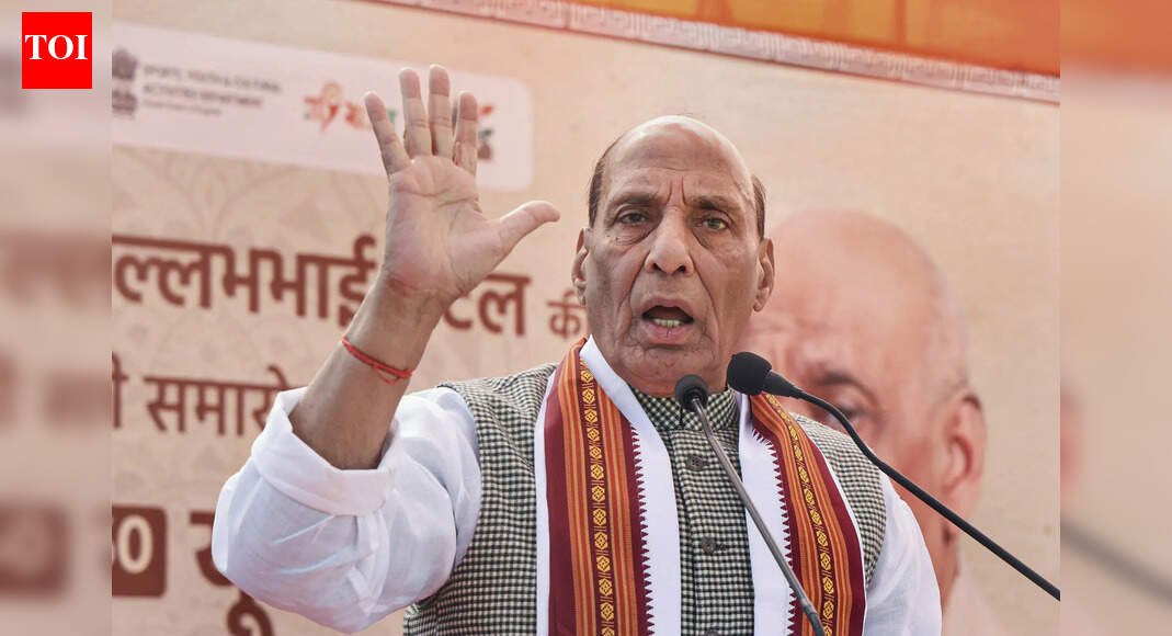 Congress cites Maniben’s diary, seeks apology from Rajnath | India News