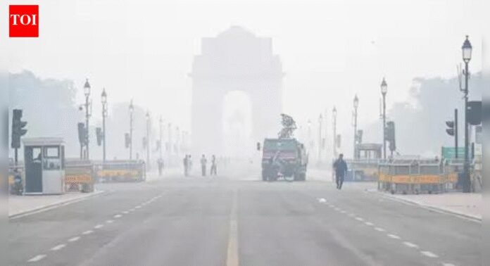 Delhi air pollution: City slips into ‘very poor’ category as AQI hits 391; ‘orange alert’ issued for dense fog on Monday | India News