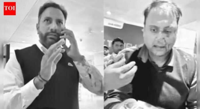 Delhi airport assault: Air India Express pilot alleges casteist abuse; claims passenger threatened family | Delhi News