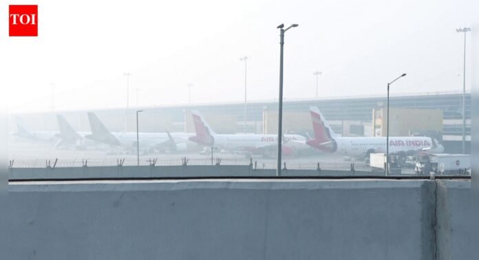 Dense fog paralyses Delhi: Over 120 flights cancelled, nearly 200 delayed and few diverted; rail services also hit | India News