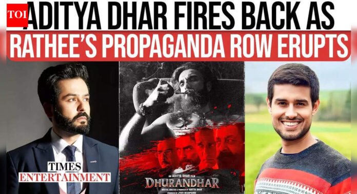 'Dhurandhar': Did Aditya Dhar just take an indirect dig at Dhruv Rathee for calling it a 'propaganda' film | Hindi Movie News