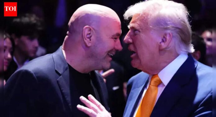 Donald Trump hypes UFC White House fight with candid shout-out to Dana White: “It’ll be the greatest champion fighters” | International Sports News
