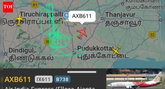 Dubai-bound Air India Express flight makes emergency landing at Trichy airport due to technical snag | Trichy News