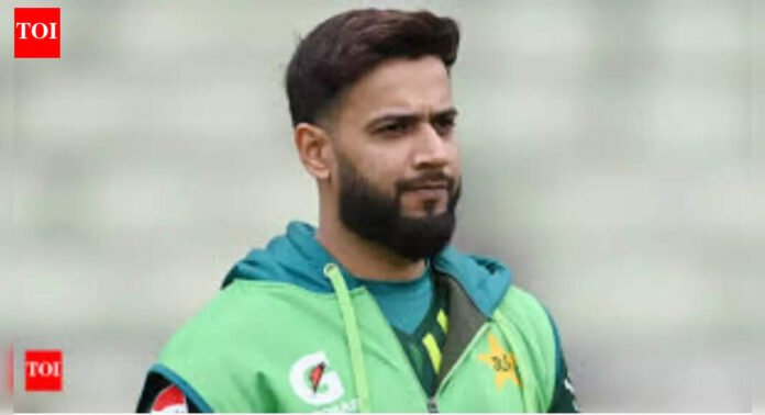 'Due to repeated conflicts': Former Pakistan cricketer Imad Wasim announces divorce from wife Sannia Ashfaq | Cricket News