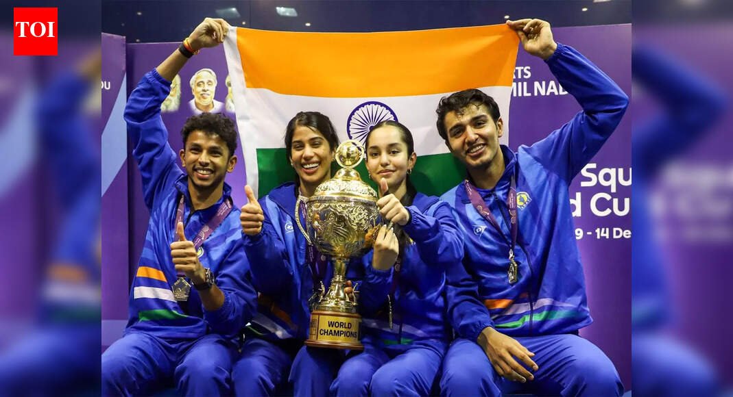 ‘Entire nation is proud’: PM Modi hails India’s historic maiden Squash World Cup triumph | More sports News