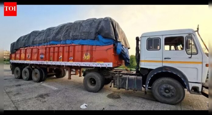 Fallen liquor truck uncorks loot in Gujarat | India News