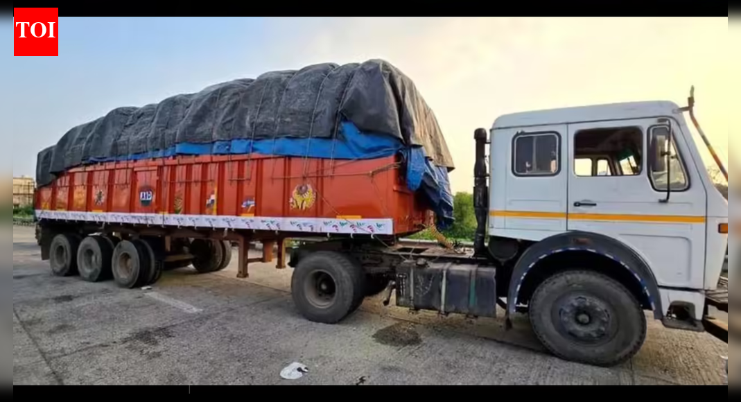 Fallen liquor truck uncorks loot in Gujarat | India News