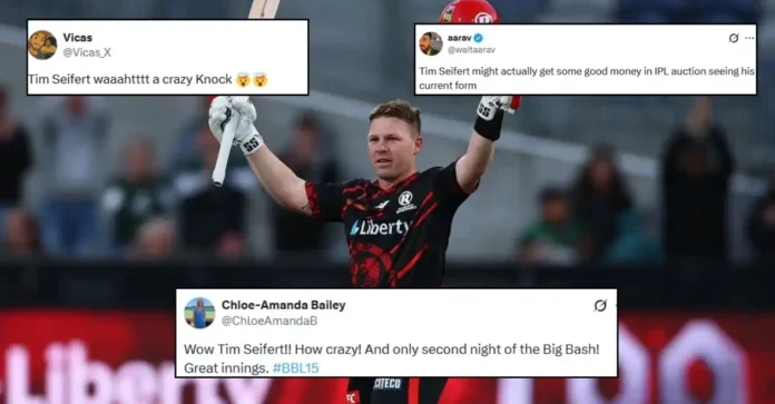 Fans go wild as Tim Seifert’s perfectly-timed BBL century sends strong message ahead of IPL 2026 auction