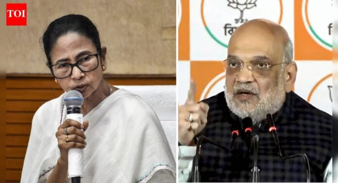 'Fear, corruption have become Bengal's identity: Amit Shah hints at Mamata, TMC; takes 'bhaipo' dig | India News