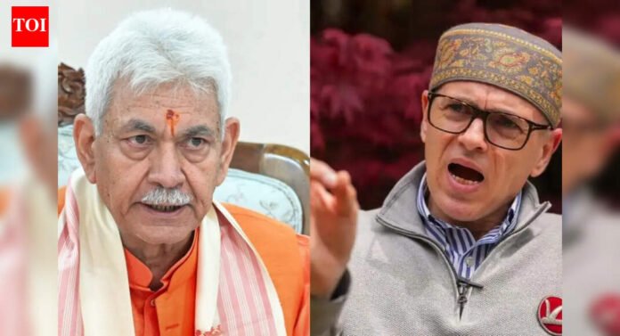 File ping-pong triggers Omar-LG spat over J&K civil services exam | India News