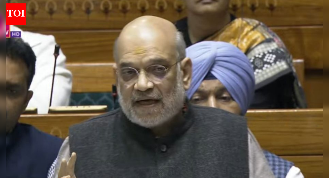 'First Nehru, then Indira and Sonia': Amit Shah lists three instances of 'vote chori' by Congress; triggers protest | India News