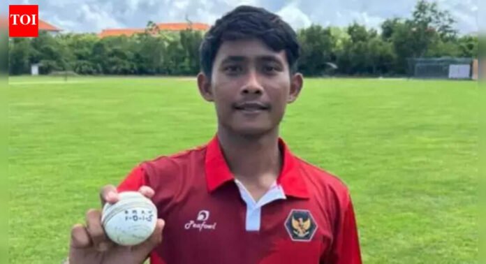 Five wickets in an over: Indonesia's Gede Priandana scripts T20I history, becomes first to achieve the feat | Cricket News