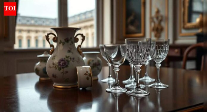 French presidential palace robbery: From saucepans to champagne cups - silverware worth thousands of euros stolen