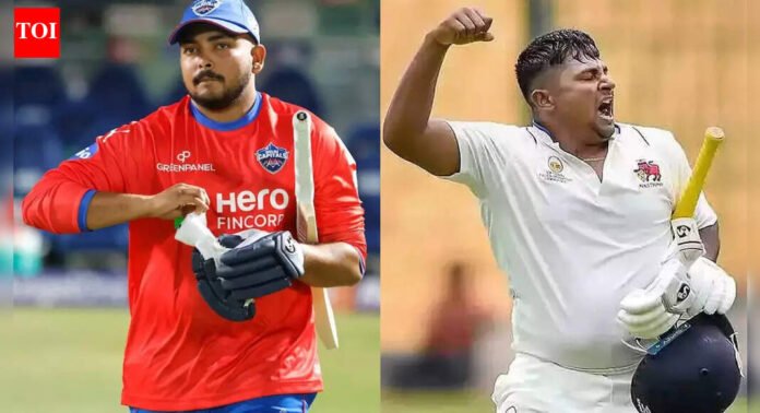 From heartbreak to homecoming: Prithvi Shaw, Sarfaraz Khan revive IPL careers in dramatic auction twist | Cricket News