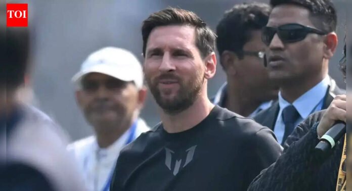 GOAT India Tour: What Lionel Messi says during Hyderabad visit after Kolkata fiasco | Football News